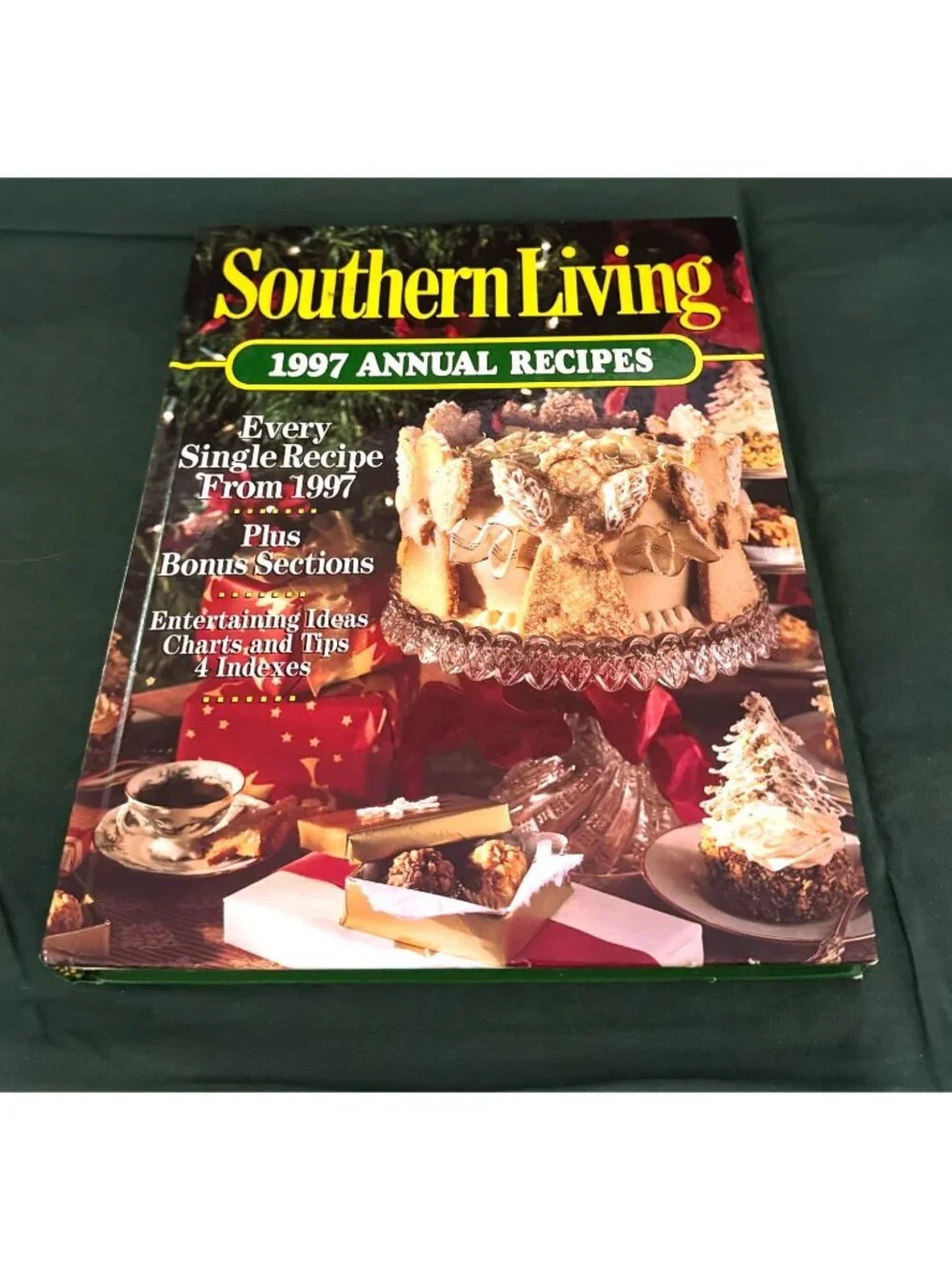 Southern Living 1997 Annual Recipes Cookbook Oxmoor House Hardcover